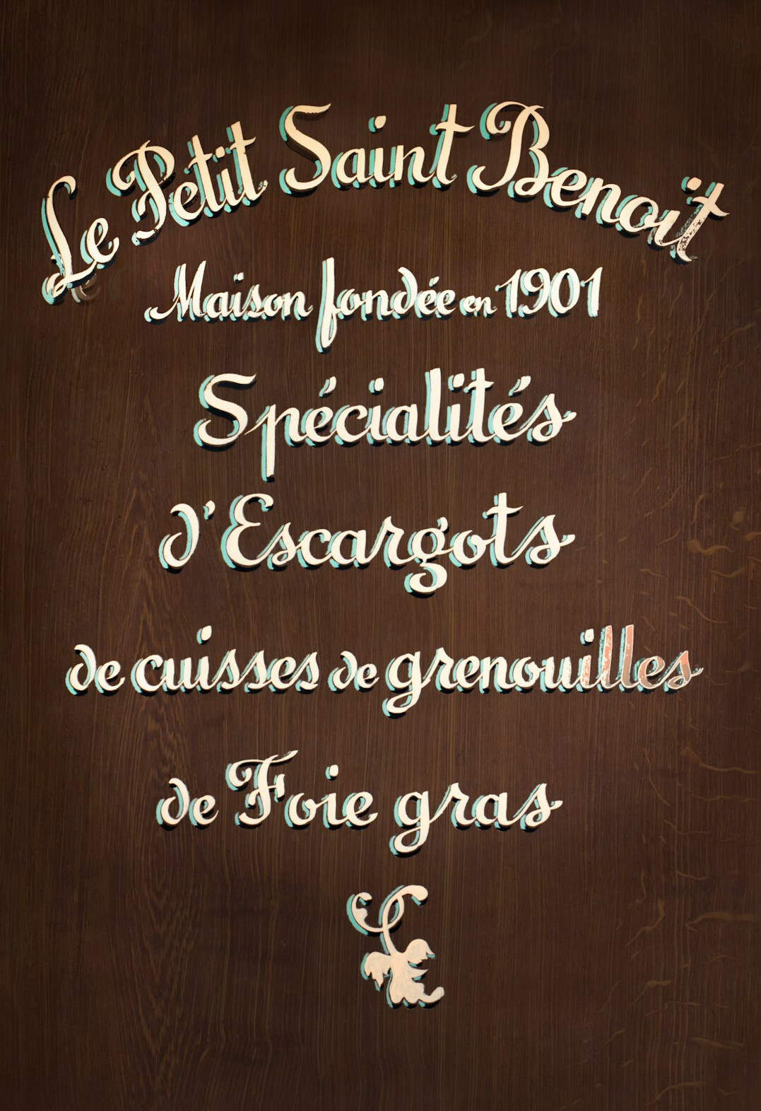 vintage french ad